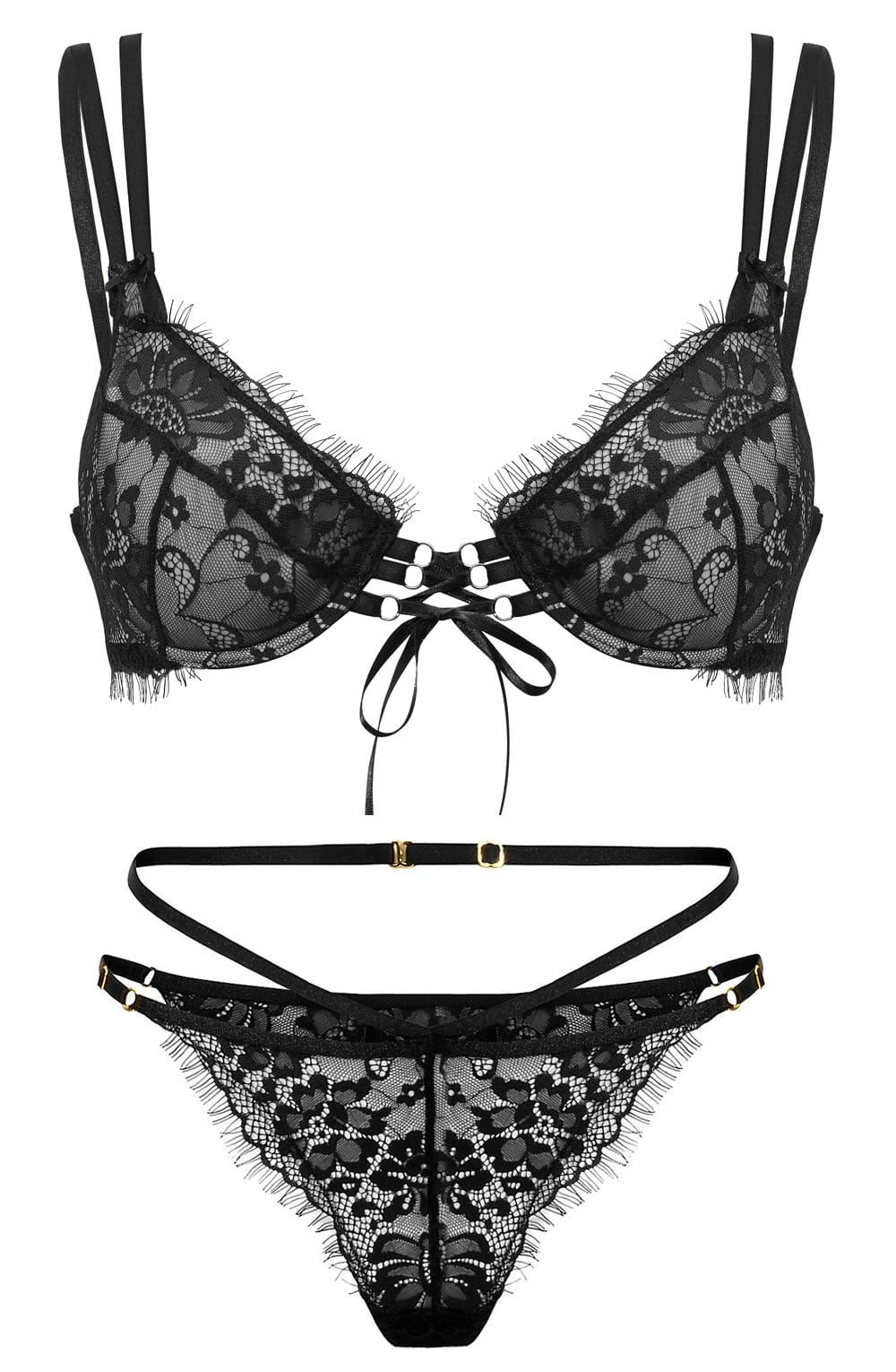 Confidante Forever Young Eyelash Lace Underwired Push-Up Bra