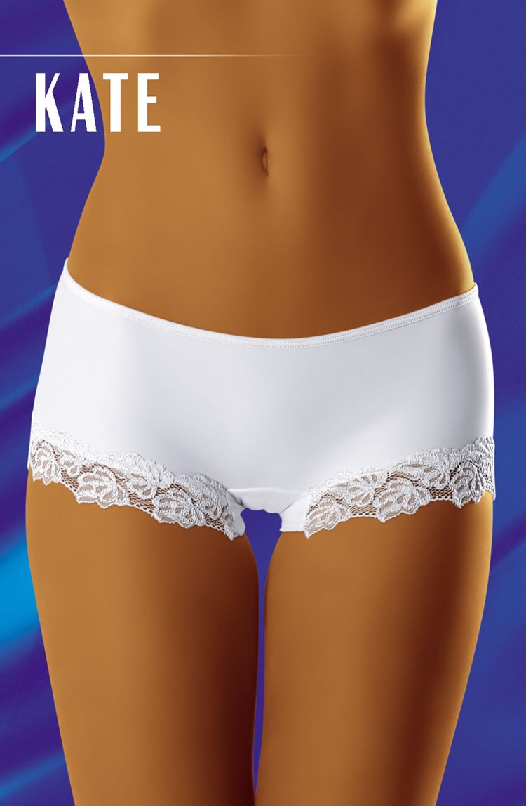 Wolbar Kate Black Lace Trim Elegant Shorts Gift Boxed