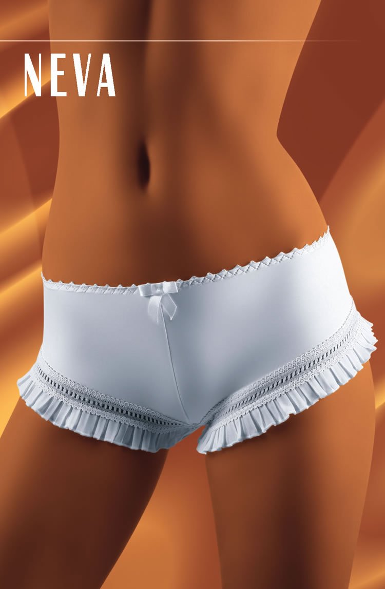 Wolbar Neva Black Shorts with Frilly Edges – Elegant Comfortable Design