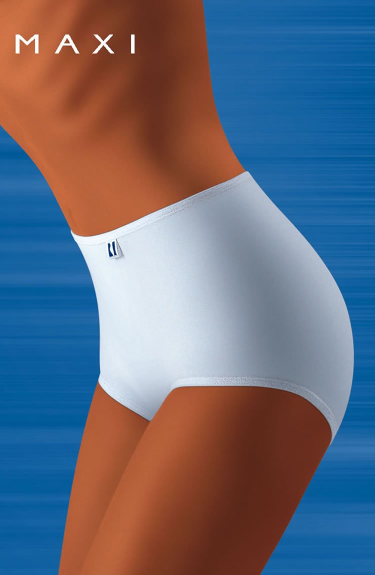 Wolbar Tahoo Maxi White Full Coverage Comfortable Brief