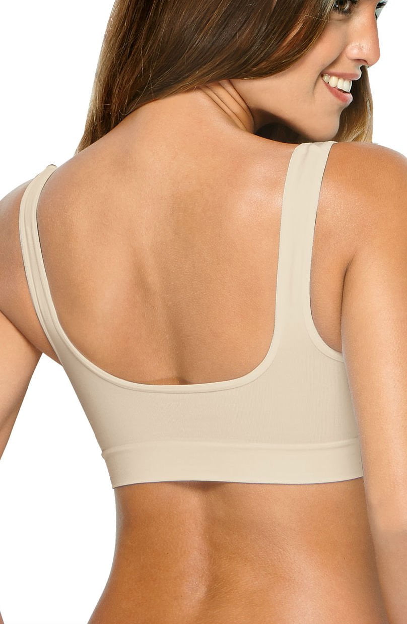 Control Body Medium Support Bra with Adjustable Straps for Comfort