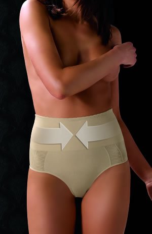 Control Body Shaping Waist and Tummy Compression Brief Skin Tone