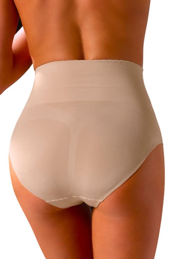 Control Body Shaping Waist and Tummy Compression Brief Skin Tone