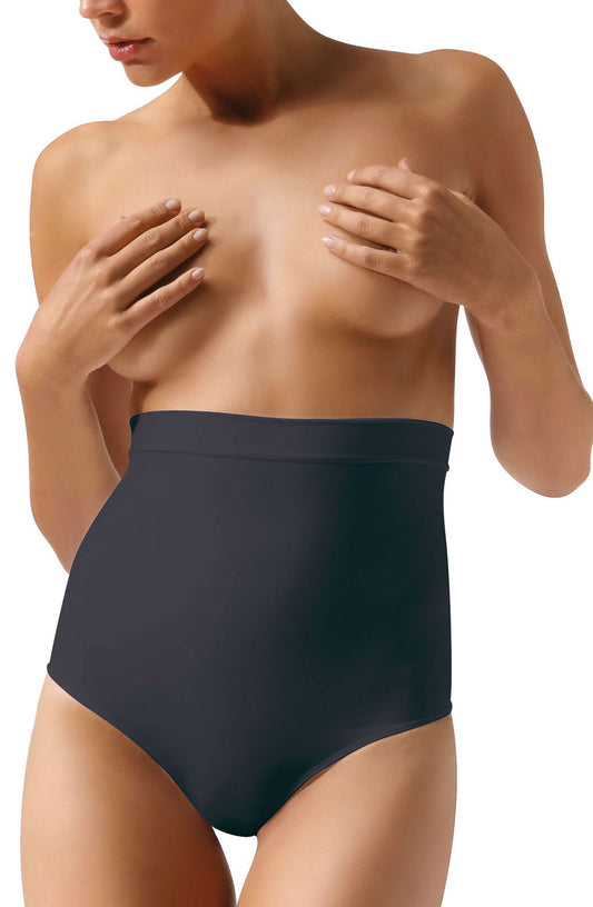 Control Body High Waist Shaping Matching Brief Nero – Firm Compression Waist Support Underwear