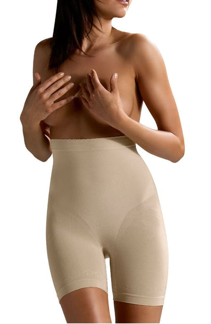 Control Body Shaping Shorts – Firm Support for Waist and Thigh Slimming, Comfortable Microfiber