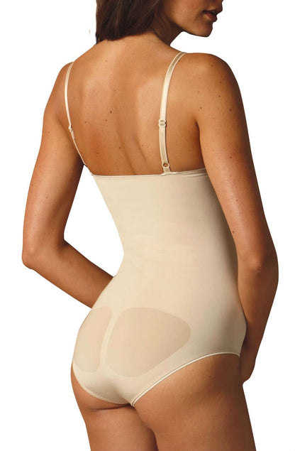 Control Body Skin Shaping Compression with Adjustable Strap and Seamless Design
