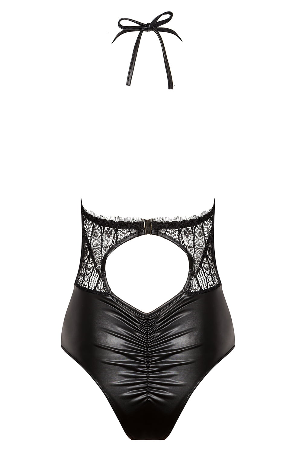 Beauty Night Delilah Lace Body Lace Halter Neck with Sparkly Buckle Nightwear