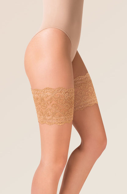 Gabriella Beige Lace Thigh Band Self-Supporting Anti-Chafing Accessory