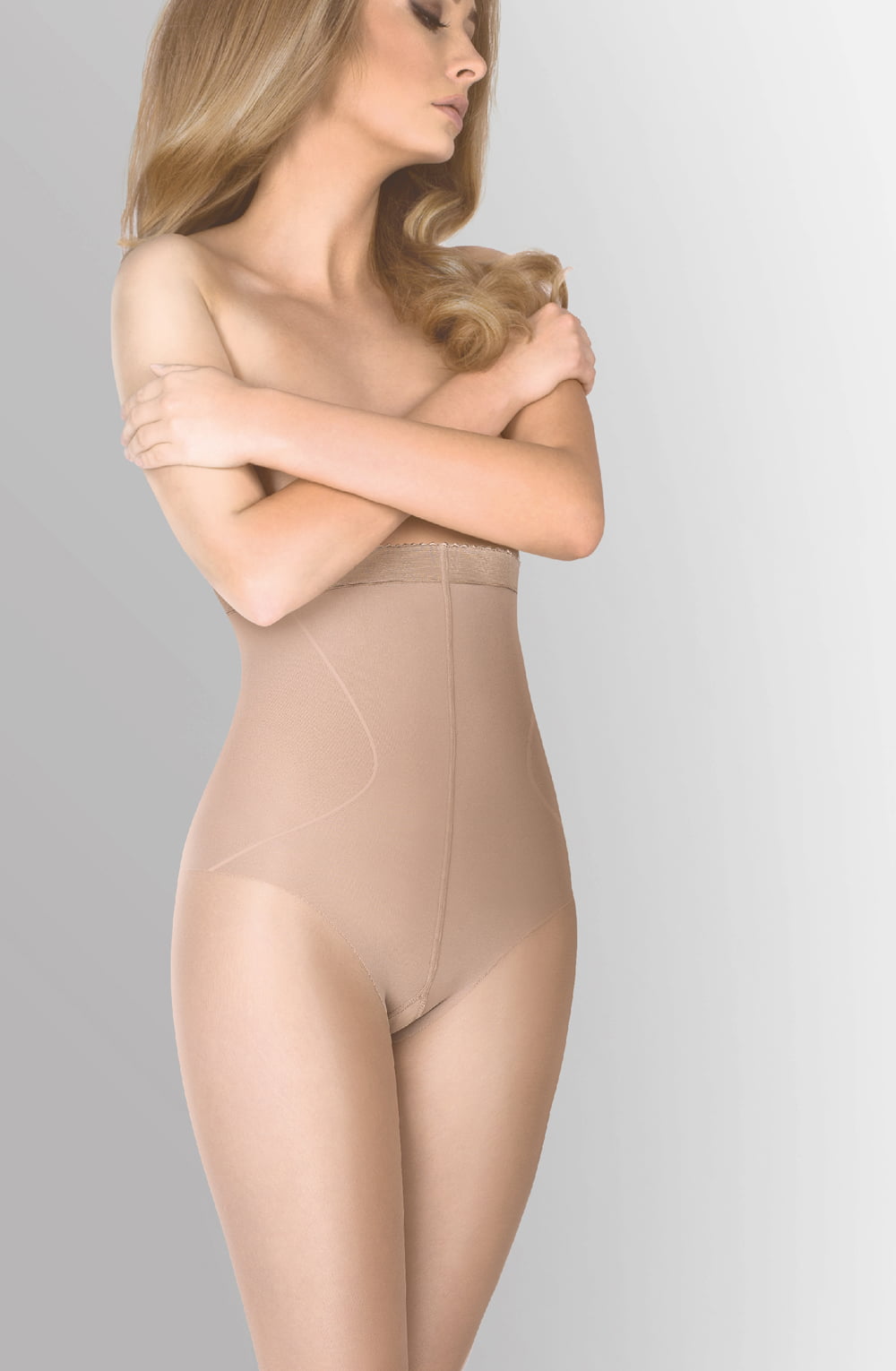 Gabriella Melisa High Waist Modeling Tights with Caffeine Extract - Special High Shaper Tights