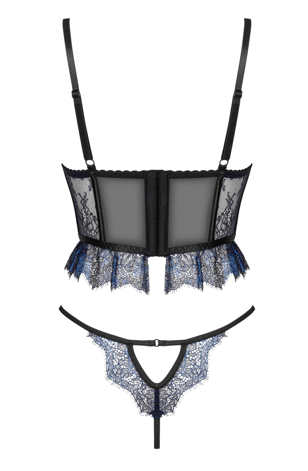Beauty Night Saphira Romantic Nightwear Set with Corset and Panties