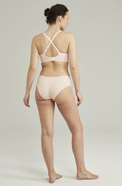 Stretch Boss Full Coverage Blush Pink Bra Up to G Cup Moulded Support