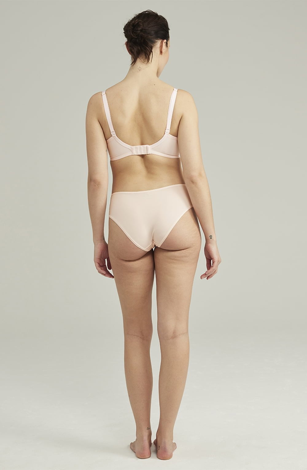 Stretch Boss Full Coverage Blush Pink Bra Up to G Cup Moulded Support