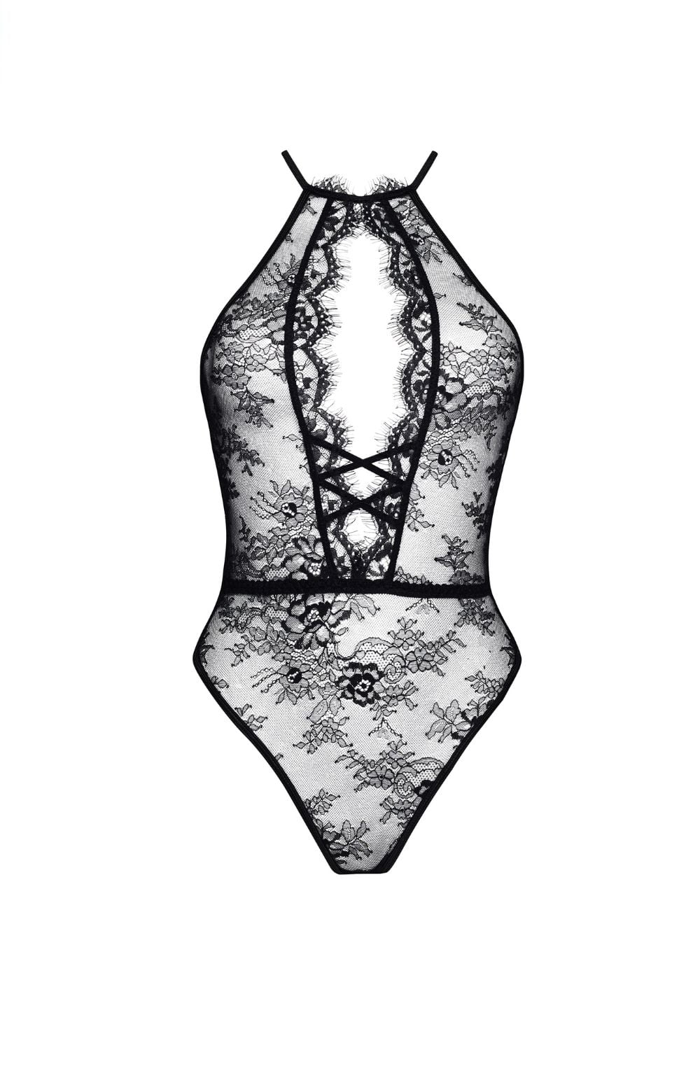 Beauty Night Norah Mesh Lace Lace Body Bodysuit Nightwear