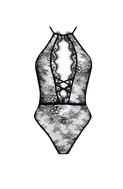 Beauty Night Norah Mesh Lace Lace Body Bodysuit Nightwear