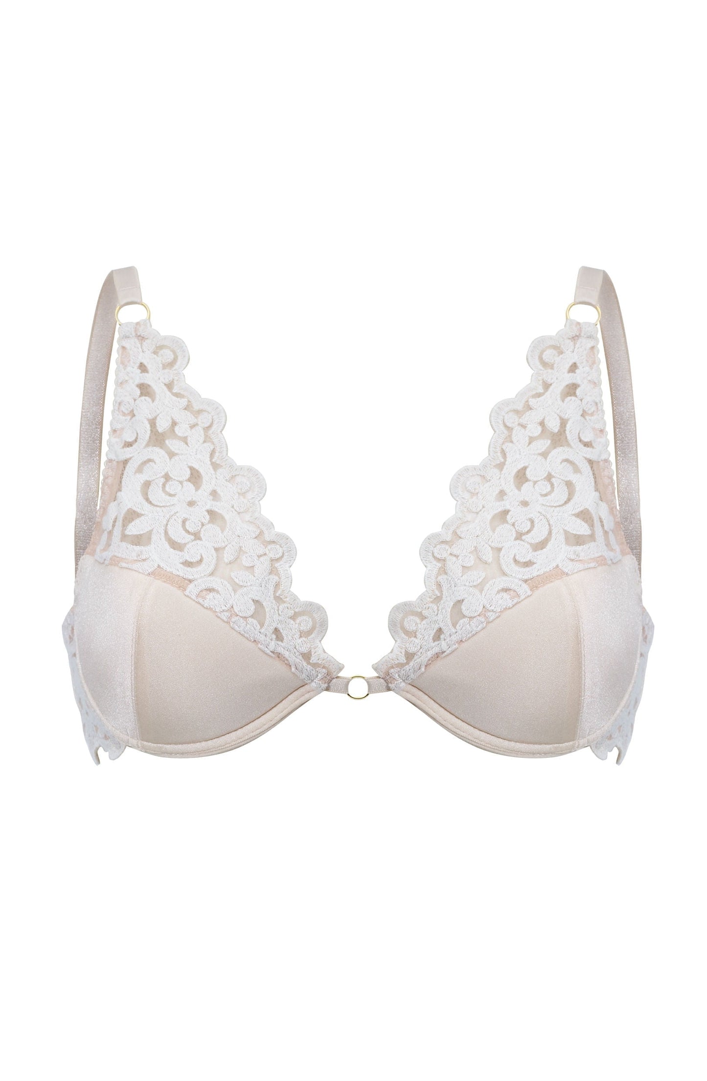 Confidante Amber Moon Underwire Bra with Lace and Adjustable Straps