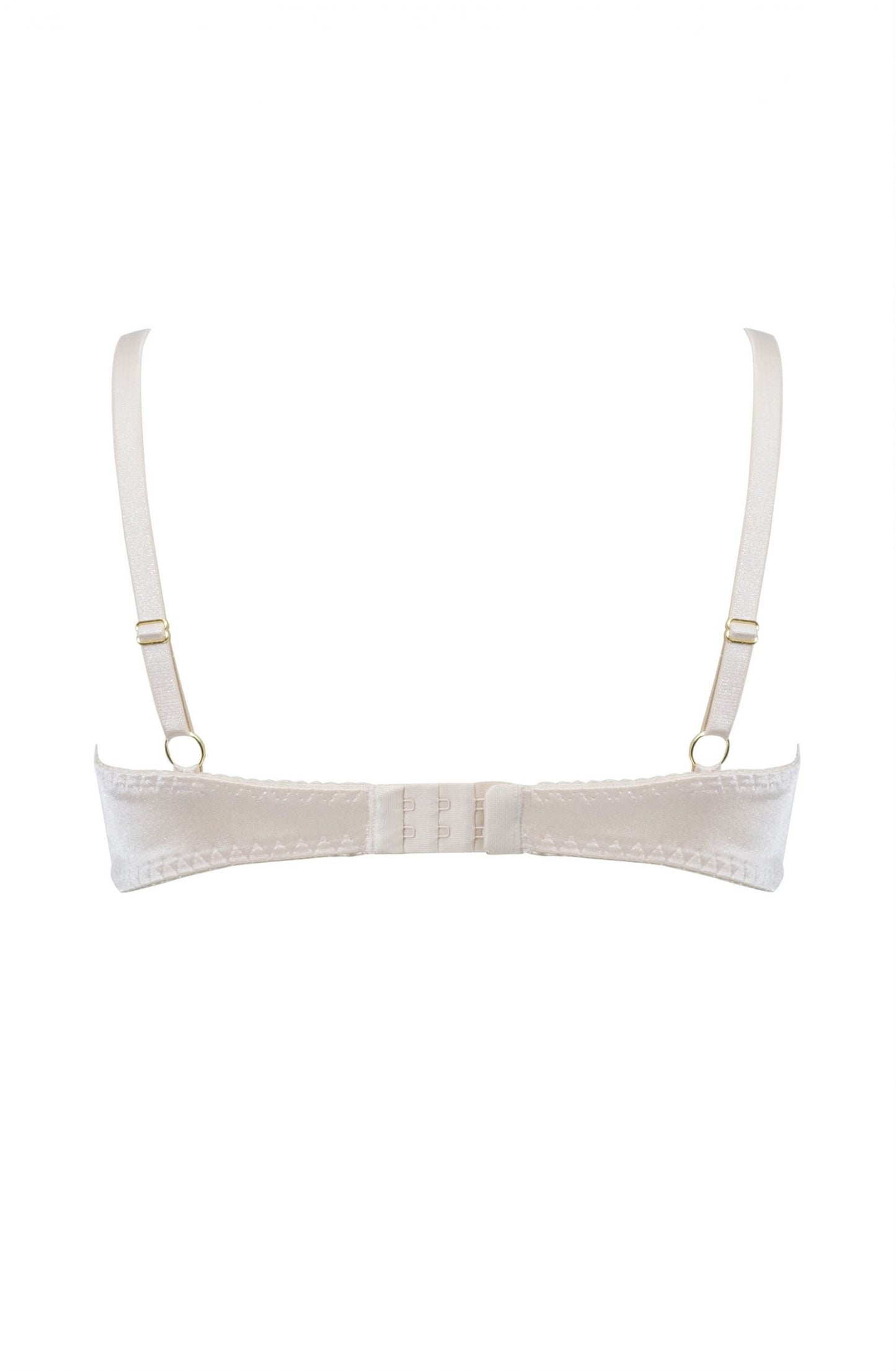 Confidante Amber Moon Lace Underwired Bra with Adjustable Straps and Gold Metal Hardware