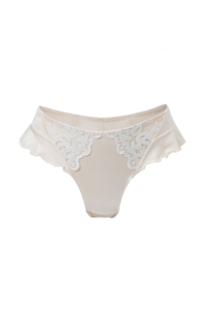 Confidante Amber Moon Lace Frill Brief Underwear