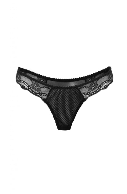 Confidante Opium Lace Side Matching Brief with Matching Bra Underwear Set