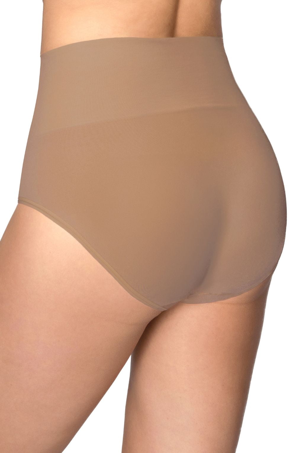 Control Body Seamless Tummy Shaping Brief Nude Italian Made - Bodybloom