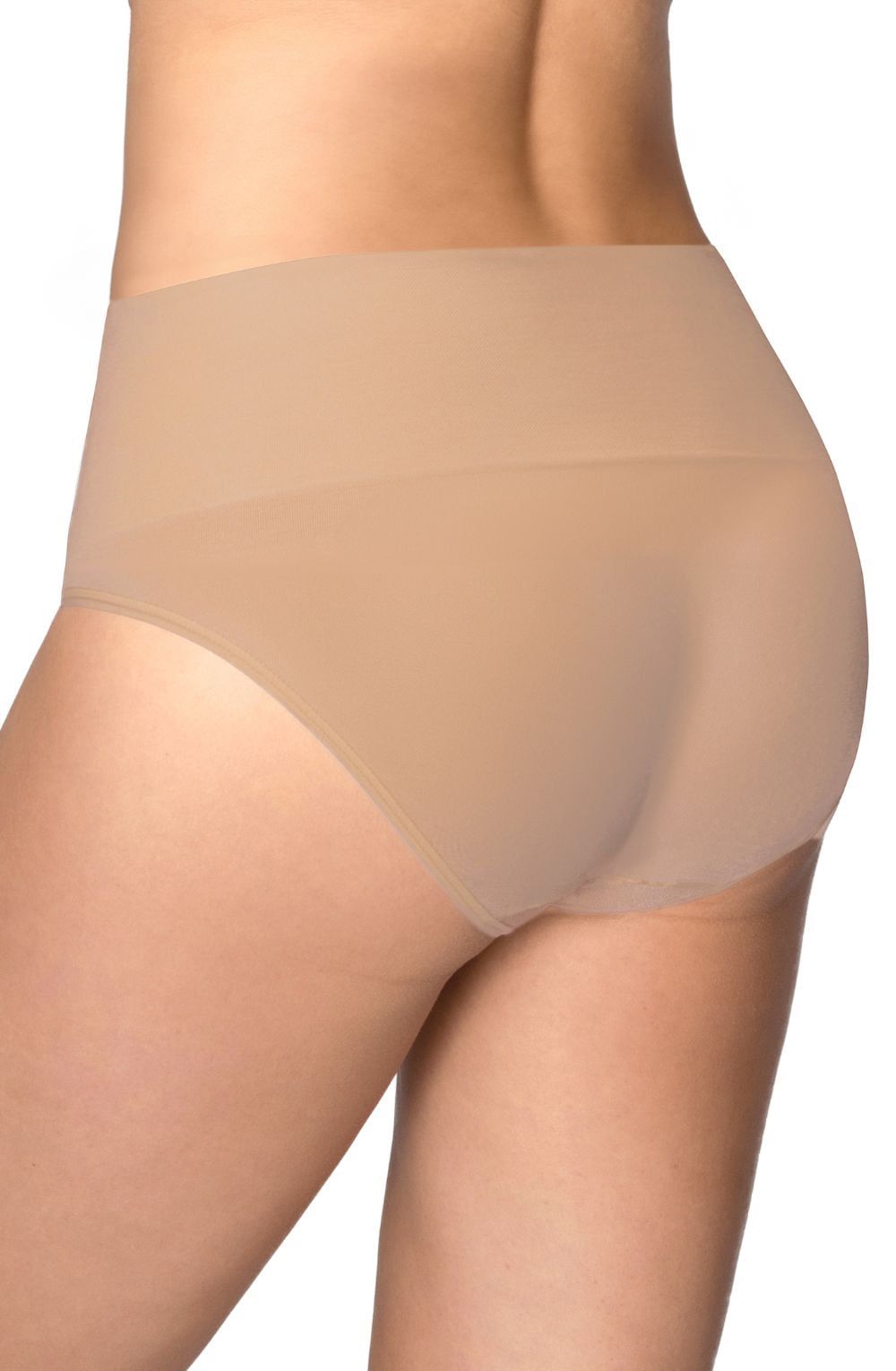 Control Body Seamless Tummy Shaping Brief Skin Tone Italian Made - Bodybloom