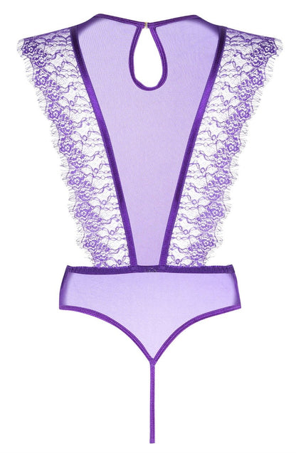 Beauty Night Emiliana Lace Lace Body Purple with Storage Bag