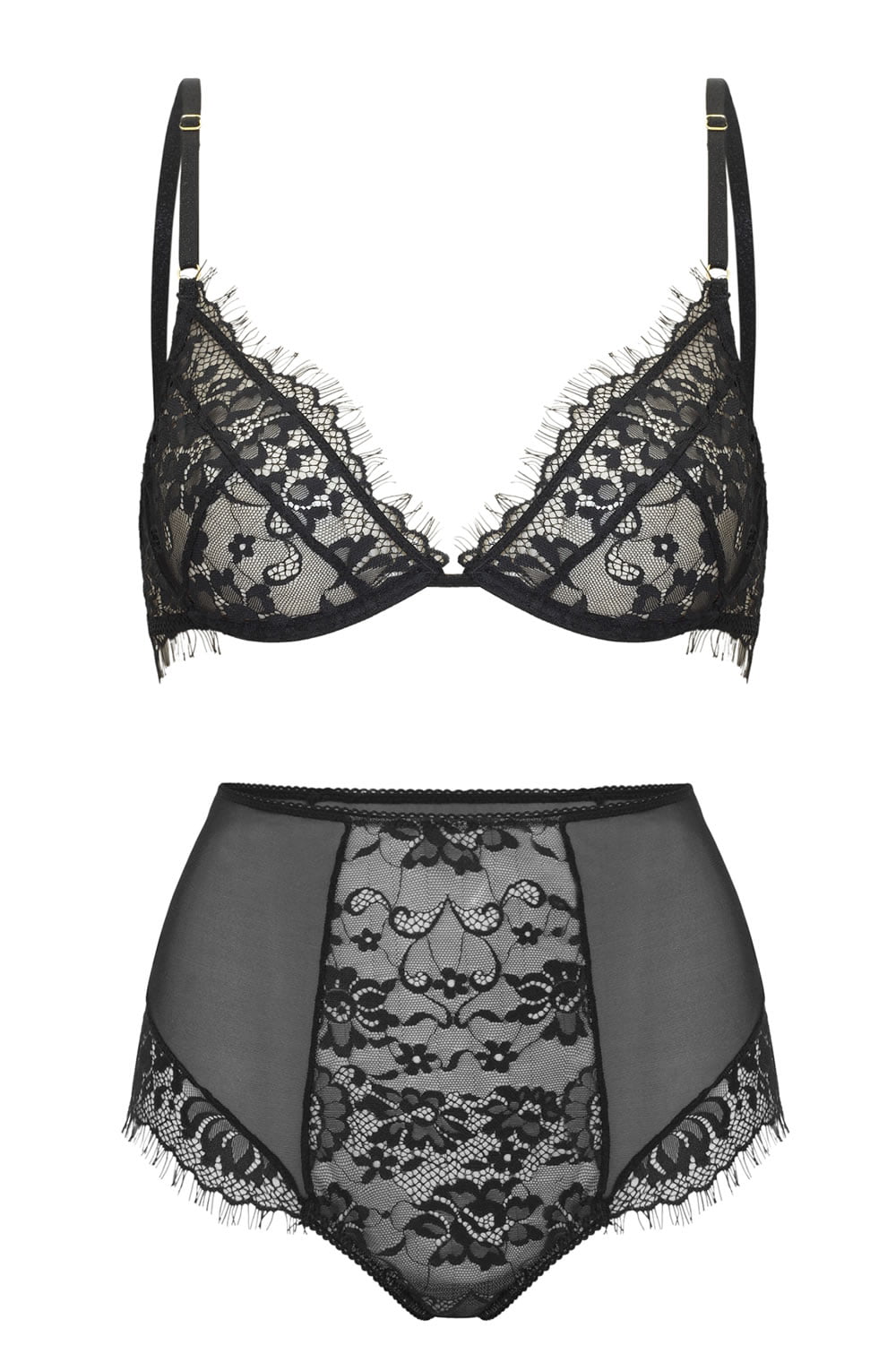 Confidante Forever Young High Waist Brief with Lace Detail Underwear