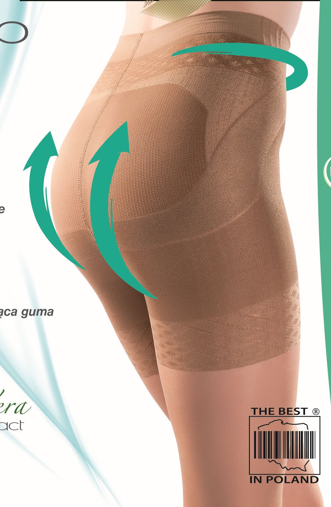 Gabriella Classic Beige Tights 20 Denier Anti-Varix with Foot Massage Effect