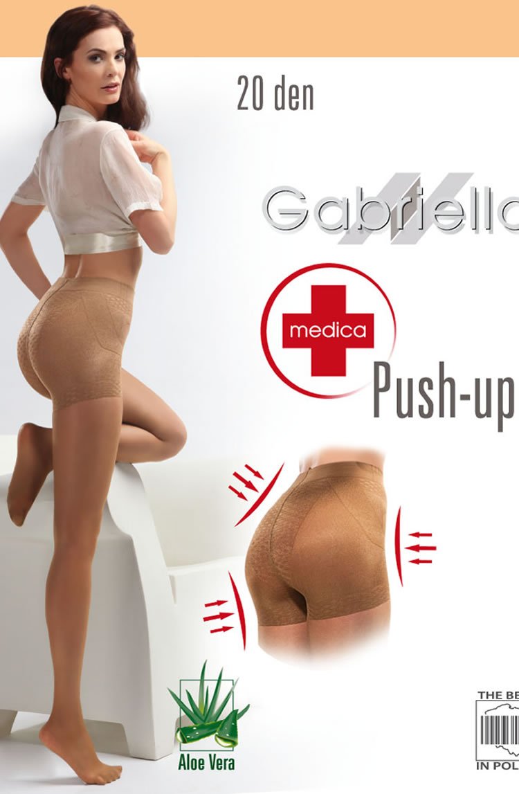 Gabriella Classic Beige Tights 20 Denier Anti-Varix with Foot Massage Effect