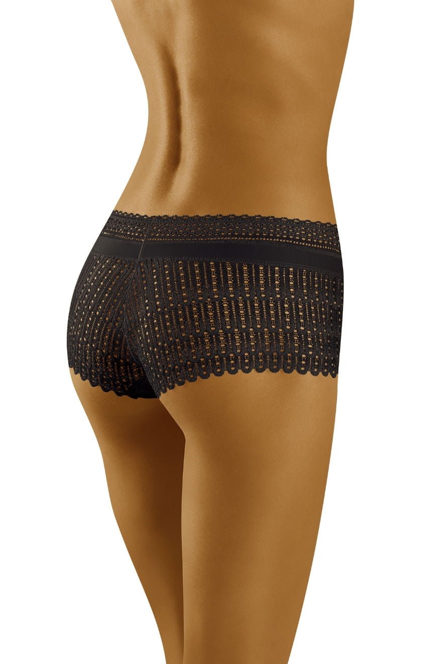 Wolbar Riki Black Lace Shorts Comfortable Gift