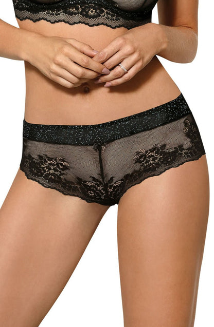 Roza Kena Black Lace Brief Women's Nightwear