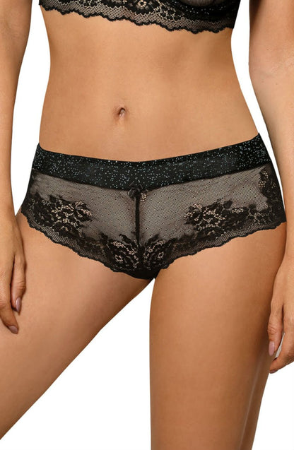 Roza Kena Black Lace Brief Women's Nightwear