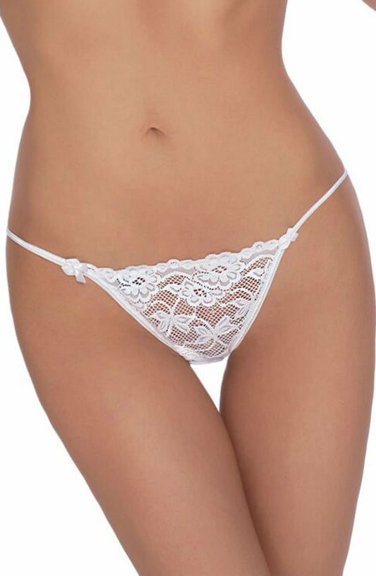 Roza Sarina White Lacy Briefs Gift Box Set