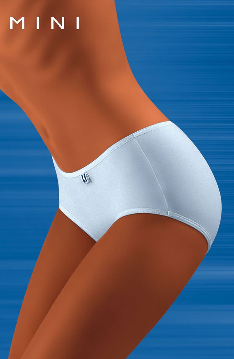 Wolbar Tahoo Mini White Comfortable Everyday Brief Underwear