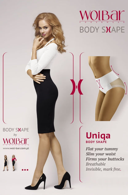 Wolbar Uniqa White Shaping Pants Slimming Waist Flatten Stomach Lift Buttocks Invisible Under Clothing