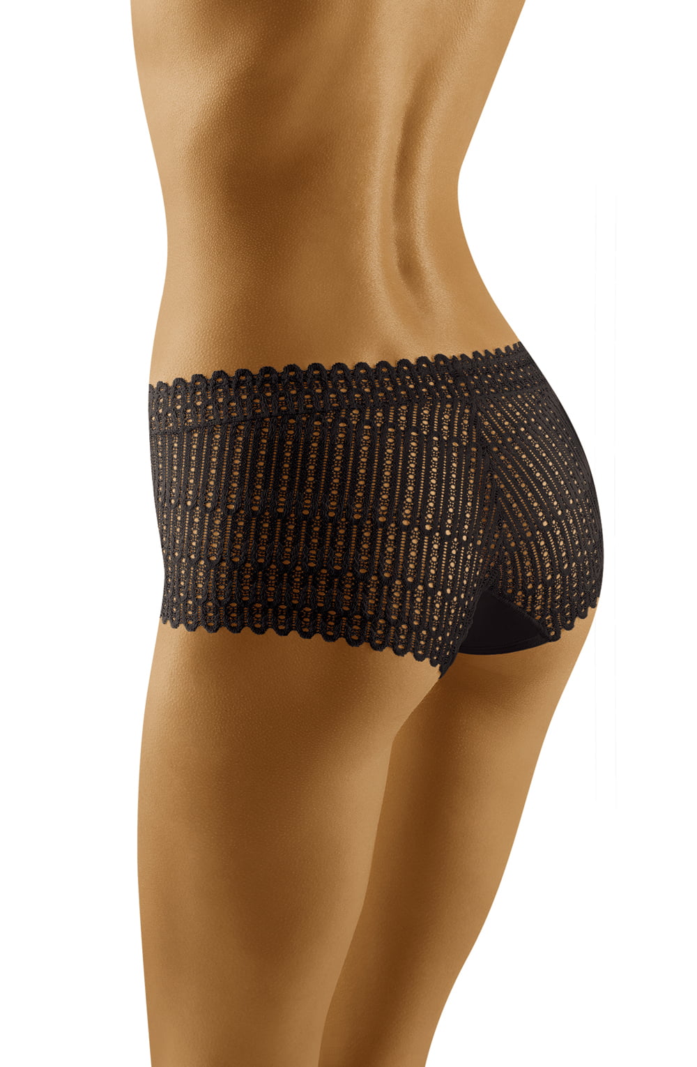 Wolbar Bari Black Briefs with Striking Design in Wolbar Box Packaging
