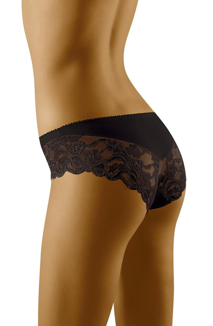Wolbar Emma Black Lace Briefs Gift Box