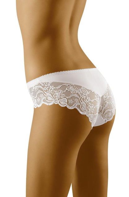 Wolbar Emma White Lace Brief with Gift Box Packaging