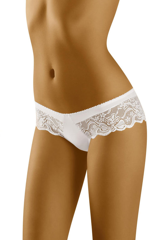 Wolbar Emma White Lace Brief with Gift Box Packaging