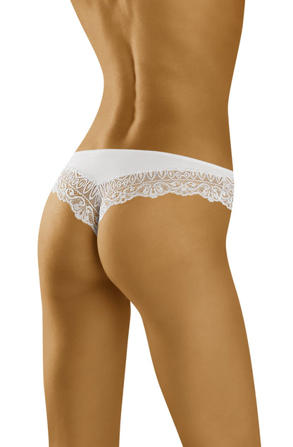 Wolbar Sirtaka White Lace Matching Brief Underwear