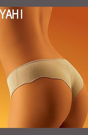 Wolbar Yahi Beige Mini Brief Seamless Comfortable Underwear