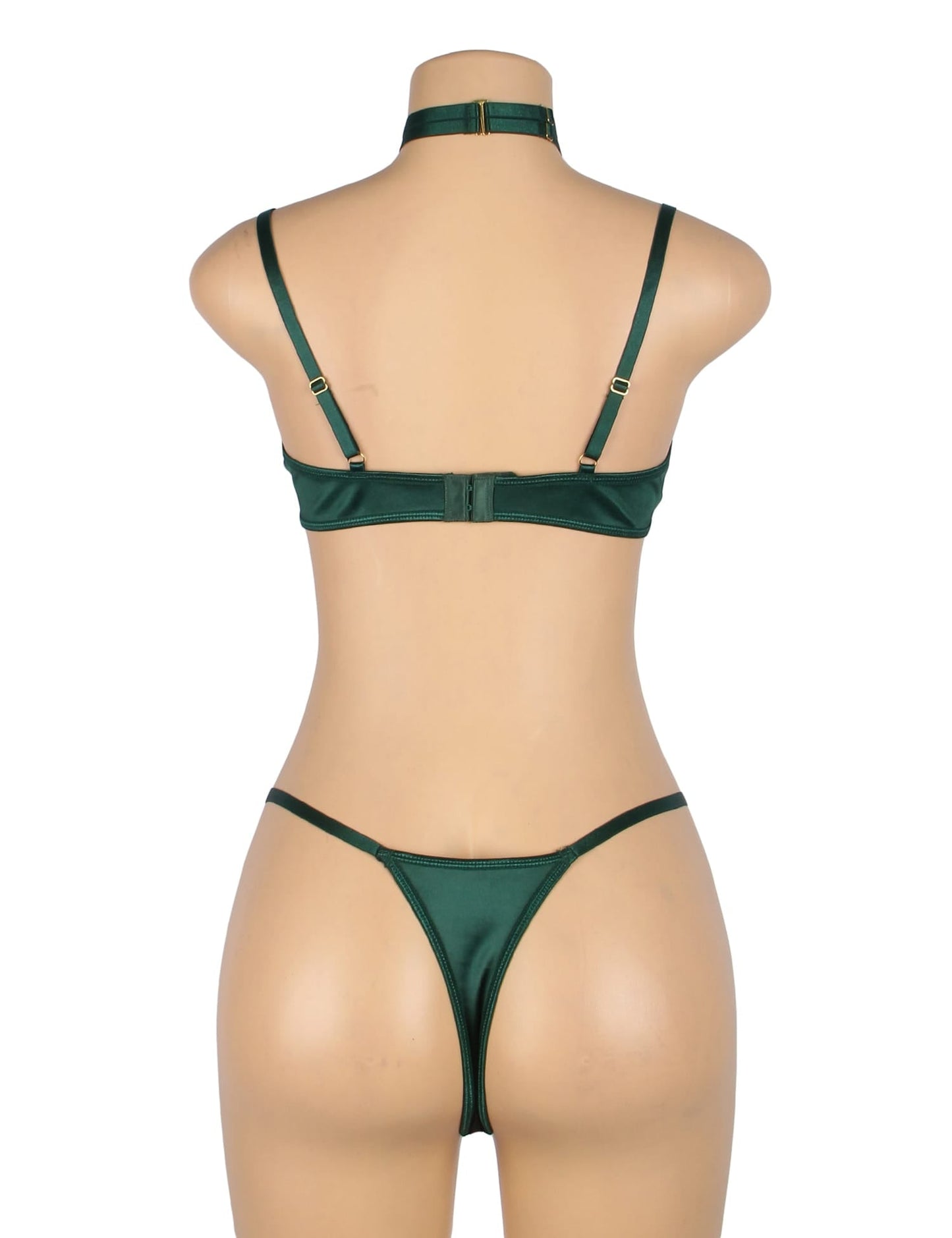 YesX YX873Q Hollow Cut Halter Bra Set - Bodybloom