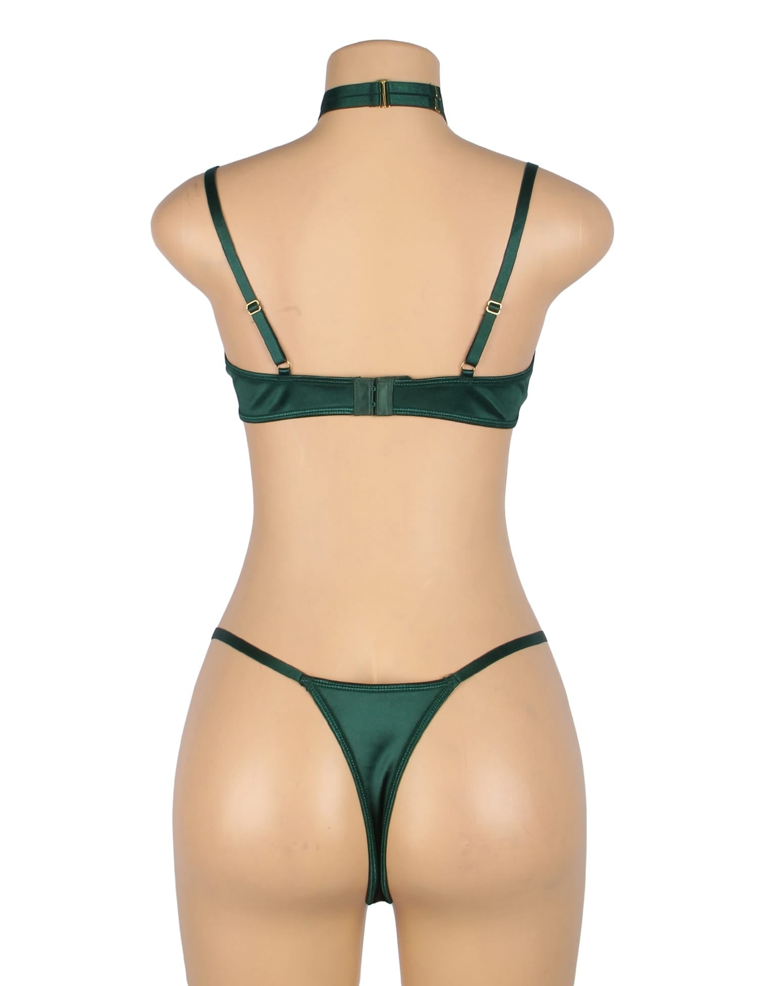 YesX YX873Q Hollow Cut Halter Bra Set - Bodybloom