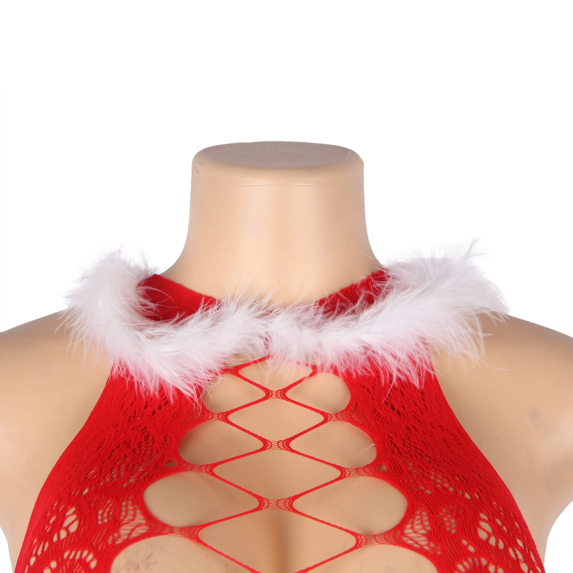 YesX YX877 Christmas Sexy Bodystocking Dress - Bodybloom